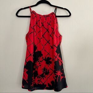 Women's New York & Company Halterneck Sleeveless Top Size Medium